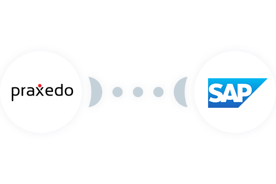 SAP is a flexible and feature-rich ERP system that can be adapted to many industries. As a basic approach you try to stay as close to the standard of SAP as possible and nevertheless you will usually end up having a highly customised system, which is why also every Praxedo / SAP integration is a little different.